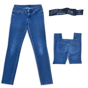 PRANA skinny jeans women’s size 2 / 26 stretchy denim